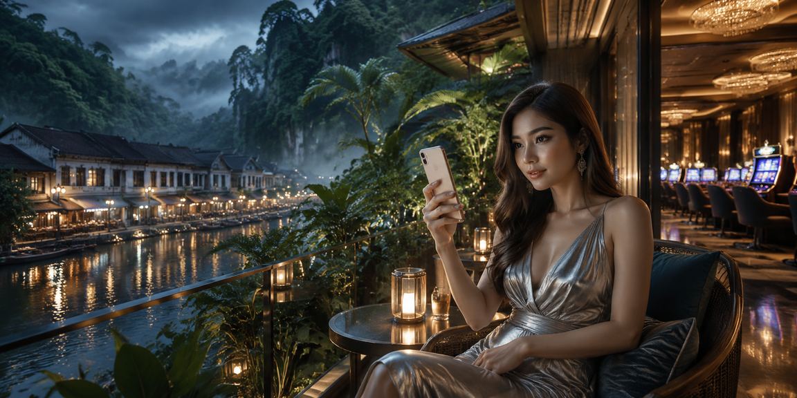 Malaysian user from Ipoh accessing an online casino via mobile phone